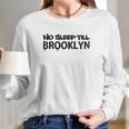 New York City Nyc Brooklyn Love Retro Big Apple Graphic Long Sleeve T-Shirt Gifts for Her