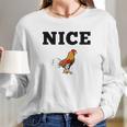 Nice Cock Funny Rude Joke Valentines Day Gift For Him Kinky Long Sleeve T-Shirt Gifts for Her