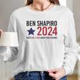 Novaon Store Ben Shapiro 2024 Long Sleeve T-Shirt Gifts for Her