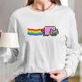 Nyan Cat - Pop Tart Cat Long Sleeve T-Shirt Gifts for Her