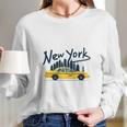 Nyc New York Yellow Cab Taxi Gift Souvenir Long Sleeve T-Shirt Gifts for Her