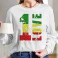 One Love Jamaica Apparel Rasta Reggae Music Caribbean Pride Long Sleeve T-Shirt Gifts for Her