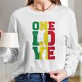 One Love Rasta Reggae Gift Long Sleeve T-Shirt Gifts for Her