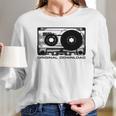 Original Download Retro Cassette Tape Music Long Sleeve T-Shirt Gifts for Her