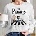 Peanuts Beatles Tshirt Long Sleeve T-Shirt Gifts for Her