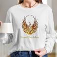 Phoenix Rising From The Ashes Long Sleeve T-Shirt Gifts for Her