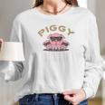 Piggy Squad Funny Cool Pigs Lover Pink Animal Tee Long Sleeve T-Shirt Gifts for Her