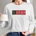 Pilot Cessna 172 Long Sleeve T-Shirt Gifts for Her