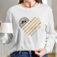 Purdue Boiler Up Heart Long Sleeve T-Shirt Gifts for Her