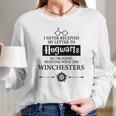 I Never Received My Letter To Hogwarts So I’M Going Hunting With The Winchesters Long Sleeve T-Shirt Gifts for Her