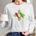 Red Or Green Chile Hatch New Mexico Zia Long Sleeve T-Shirt Gifts for Her