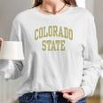 Retro Colorado State Long Sleeve T-Shirt Gifts for Her