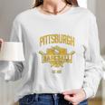 Retro Pirate Look Party Tailgate Gameday Fan Gift Long Sleeve T-Shirt Gifts for Her