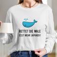 Rettet Die Wale Gewitter Im Kopf Tourette Gisela Long Sleeve T-Shirt Gifts for Her