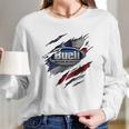 Ripped Buell Long Sleeve T-Shirt Gifts for Her