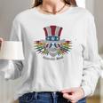 Ripple Junction Grateful Dead Uncle Sam Skull Long Sleeve T-Shirt Gifts for Her