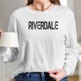 Riverdale City Long Sleeve T-Shirt Gifts for Her