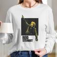 Rod Stewart Pointing Photo Long Sleeve T-Shirt Gifts for Her