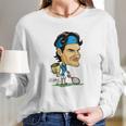 Roger Federer Cartoon Long Sleeve T-Shirt Gifts for Her