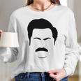 Ron Swanson Long Sleeve T-Shirt Gifts for Her