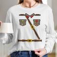 Russian Soldier Costume Ussr Communist Socialist Halloween Long Sleeve T-Shirt Gifts for Her