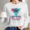 San Jose California Retro Ca Cool Long Sleeve T-Shirt Gifts for Her