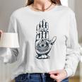 All Seeing Eye Conspiracy Theory Retro Long Sleeve T-Shirt Gifts for Her