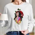 Selena Quintanilla Rose Long Sleeve T-Shirt Gifts for Her