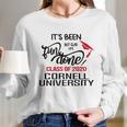 Senior 2020 Graduation Fun Done Cornell University 2020 Long Sleeve T-Shirt Gifts for Her