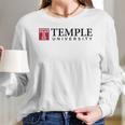 Simple Logo Temple University 2020 Long Sleeve T-Shirt Gifts for Her