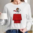 Snoopy Flying Ace Long Sleeve T-Shirt Gifts for Her