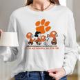 Snoopy And Friends Clemson Tigers Its The Most Wonderful Time Of The Year Shirt Mf Long Sleeve T-Shirt Gifts for Her