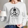 Spartan Warrior Molon Labe Long Sleeve T-Shirt Gifts for Her