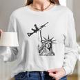 Statue Of Liberty Rifle 2Nd Amendment Mens Long Sleeve T-Shirt Gifts for Her