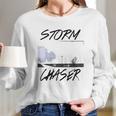 Storm Chaser Cone Tornado Long Sleeve T-Shirt Gifts for Her