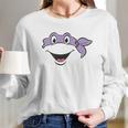 Teenage Mutant Ninja Turtles Donatello Big Face Long Sleeve T-Shirt Gifts for Her