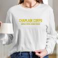 United States Army Chaplain Corps Long Sleeve T-Shirt Gifts for Her