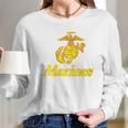 Usmc Marines Red Long Sleeve T-Shirt Gifts for Her