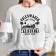 Volkswagen West Coast California Black Text Long Sleeve T-Shirt Gifts for Her