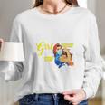 I Am A Waffle House Girl Nothing Can Stop Me Coronavirus Shirth Long Sleeve T-Shirt Gifts for Her