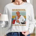 I Will Have The Gabagool For Dinner Retro Long Sleeve T-Shirt Gifts for Her