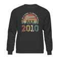 12Th Birthday Retro Vintage Born In July 2010 12 Years Old Sweatshirt