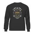 15 Years Old Made Born In 2006 Vintage 15Th Birthday Gift Sweatshirt