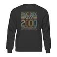 21St Birthday Vintage Tee 21 Years Old Awesome Since 2000 Ver2 Sweatshirt