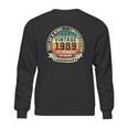 33Rd Birthday Vintage Tee Retro Legendary 1989 33 Years Old Sweatshirt