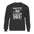 51St Birthday February 1971 Vintage I Turned 51 Sweatshirt