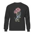 Aesthetic Skeleton Hand Rose Pastel Goth Dark Gothic Sweatshirt