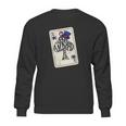 Alice In Wonderland Were All Mad Here Ace Of Spades Sweatshirt