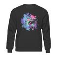 Alice In Wonderland Neon Forest Silhouette Sweatshirt