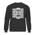 Aloha Hawaii Tiki Statue Sweatshirt